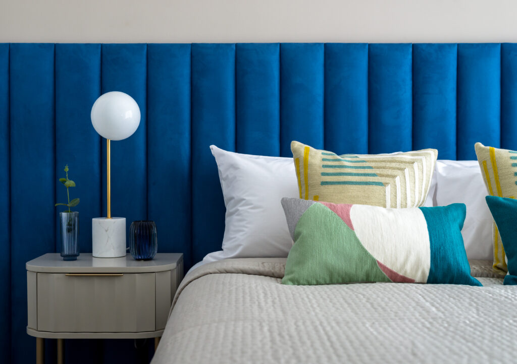 Pantone Blue Color Furnishing