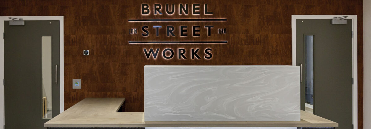Brunel Street Works Concierge Area