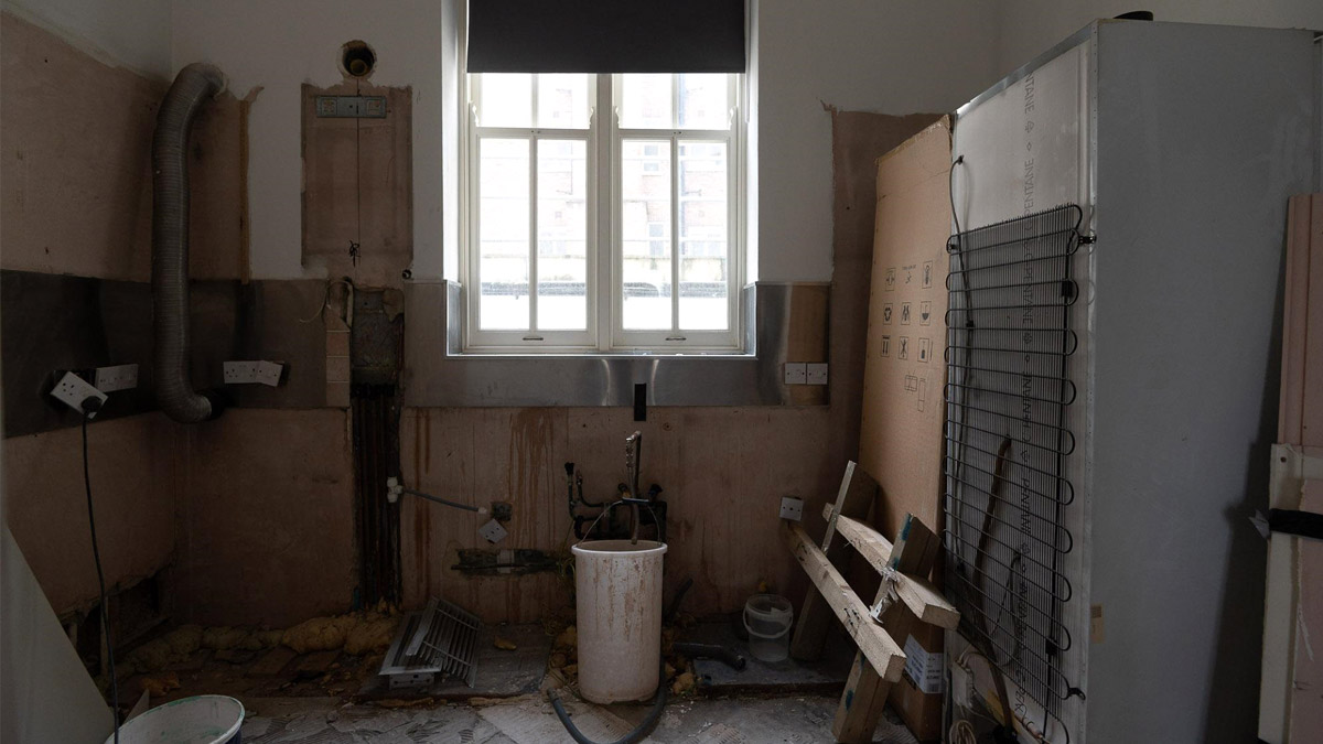 Kitchen Before Refurbishment