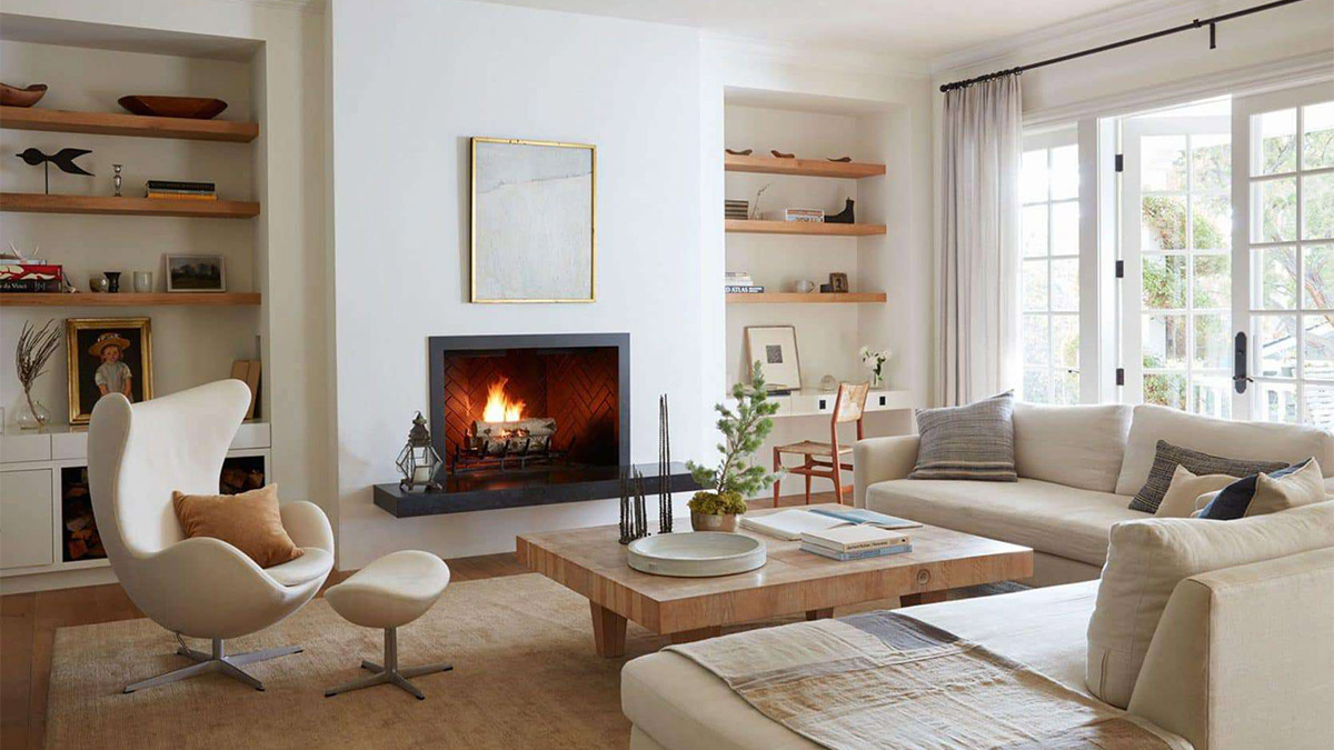 White and Neutrals Color Furnishing for Winter