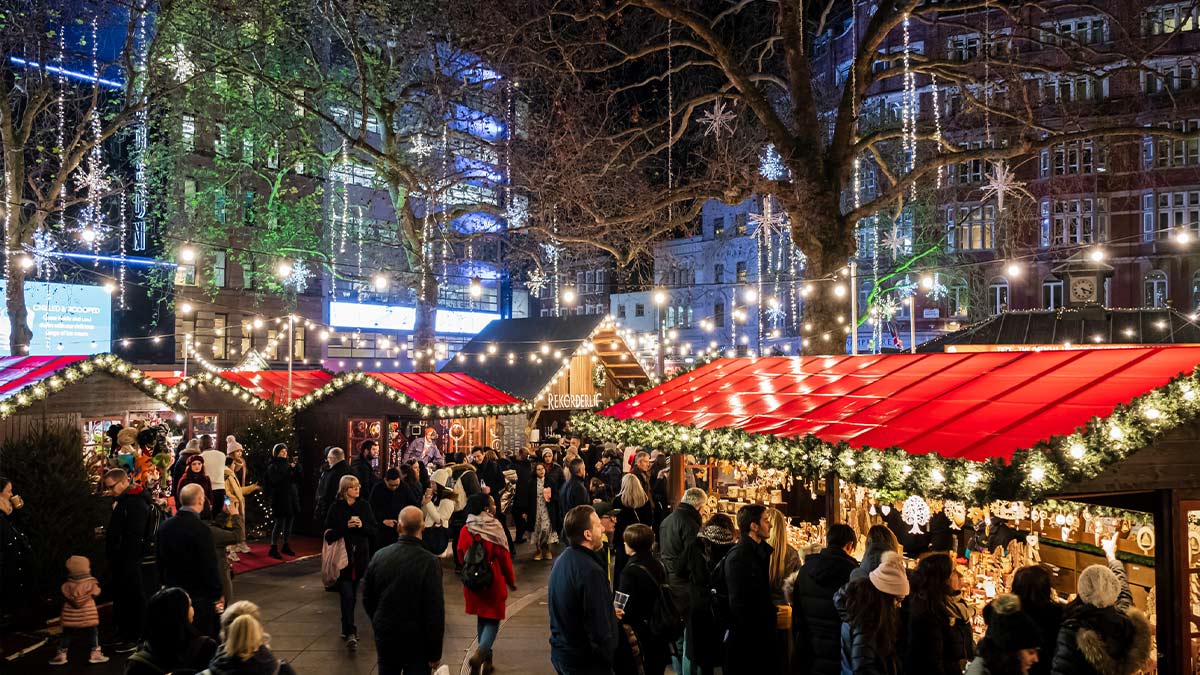 Leicester Square Christmas Market 2023 