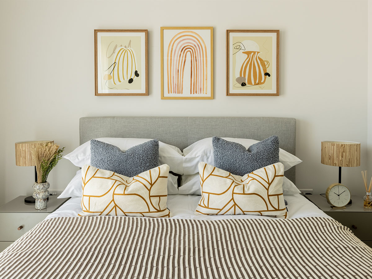 Lindley House bedroom furniture package with modern styling