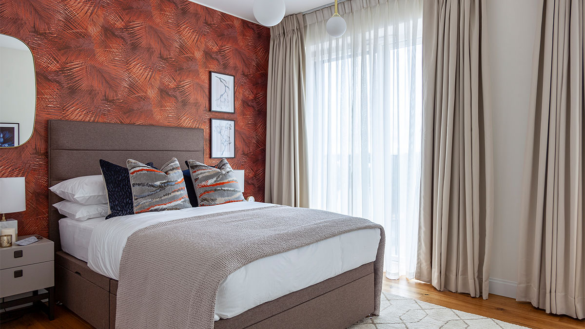 Fully furnished Build-to-Rent show home designed for tenant attraction