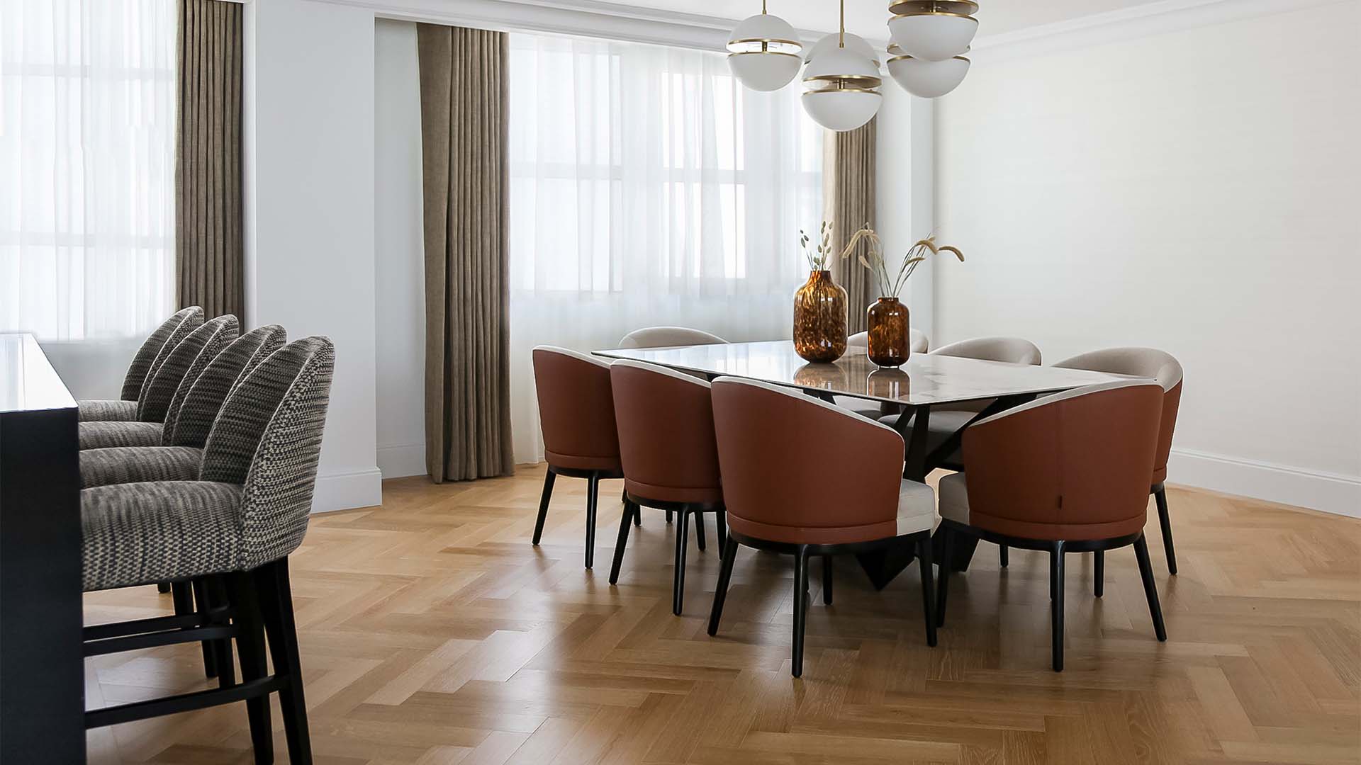 Contemporary Dining Area