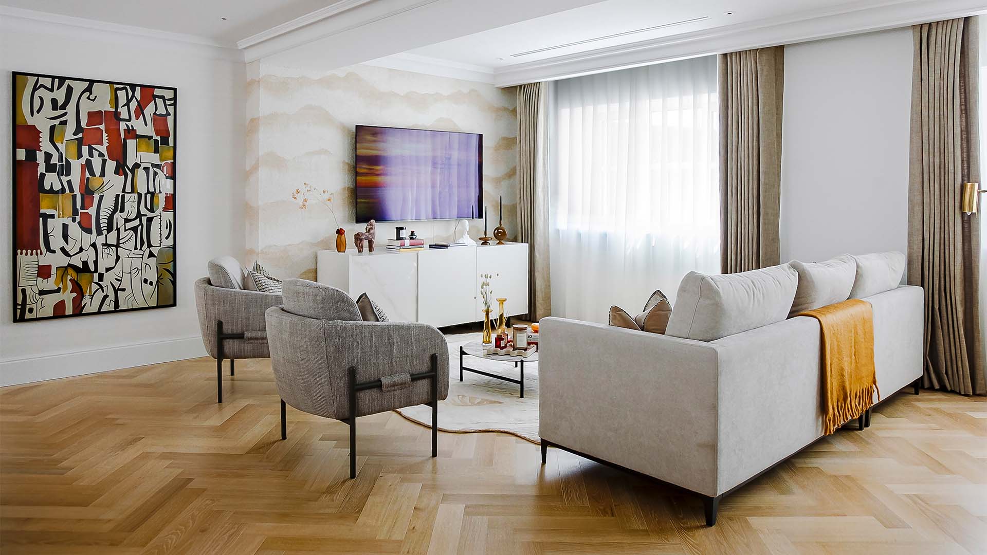 TV and Seating Living