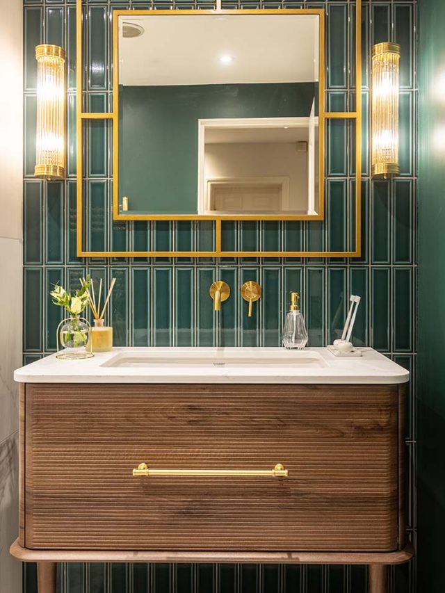 From Outdated to Opulent Two Bathrooms Transformed in Hyde Park image