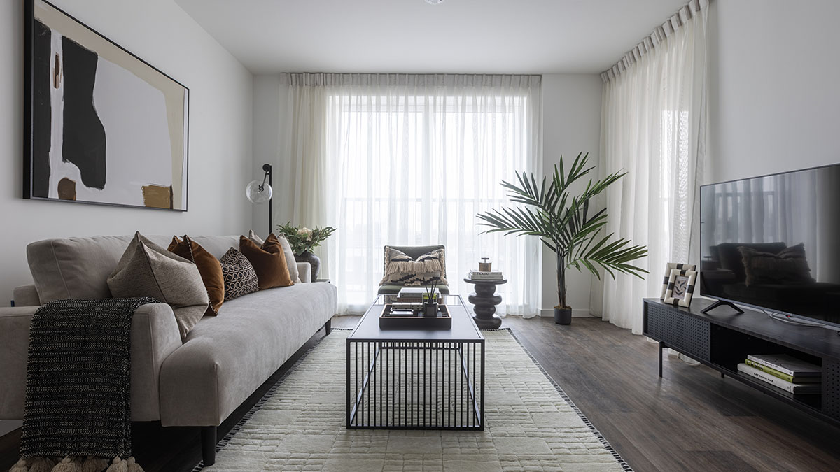 After Furnishing Living Room Furnished London living room showcasing InStyle Direct’s interior design for higher rental demand