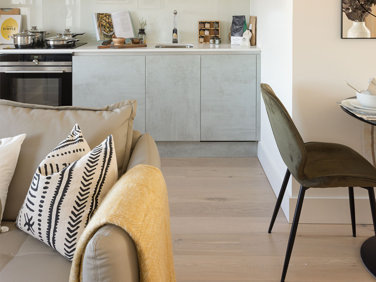 Luxury bedroom transformation in a London flat using InStyle Direct furnishing packages for overseas investors